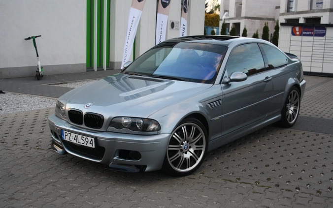 BMW M3 cena 105999 przebieg: 212000, rok produkcji 2003 z Swarzędz małe 407